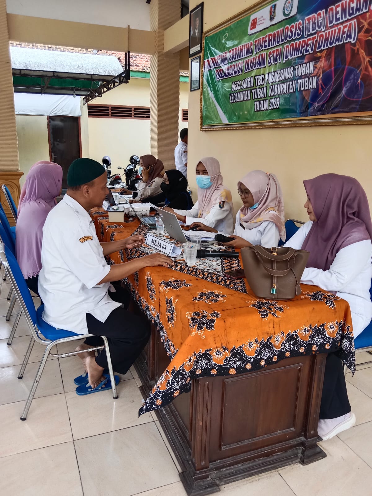 Pemeriksaan Skrining TBC kolaborasi dengan Yayasan STPI (Dompet Duafa)