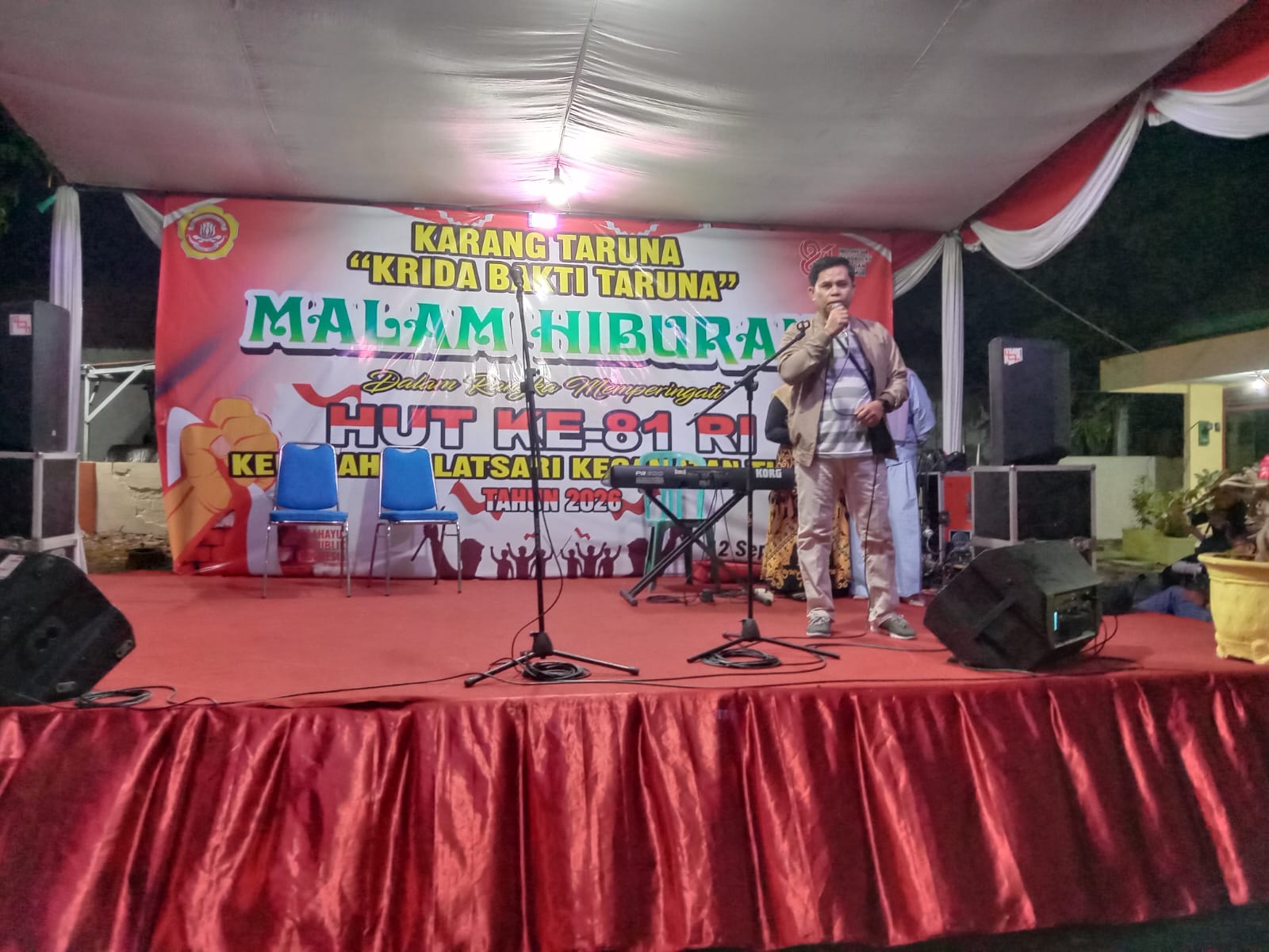 Malam semarak dalam rangka memperingati HUT RI ke-81 Tahun 2026